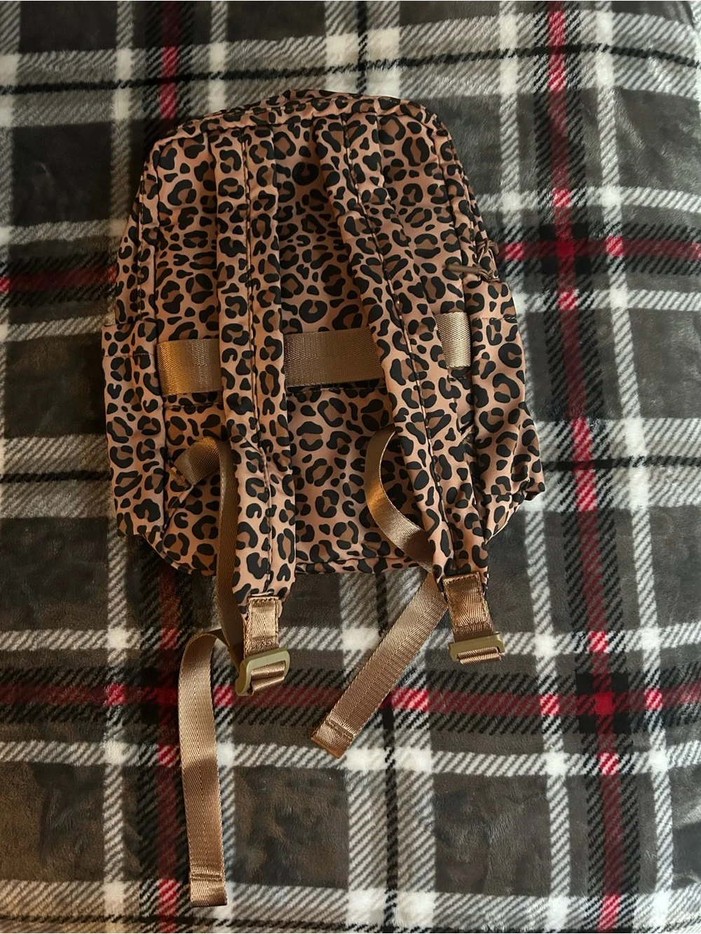 Emmafy Minimax - The Roomiest Mini Backpack Classic Leopard Viral Bag NWT - Picture 3 of 16